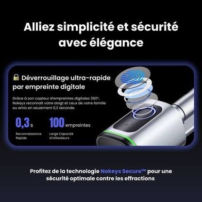 Serrure Nokeys Universelle