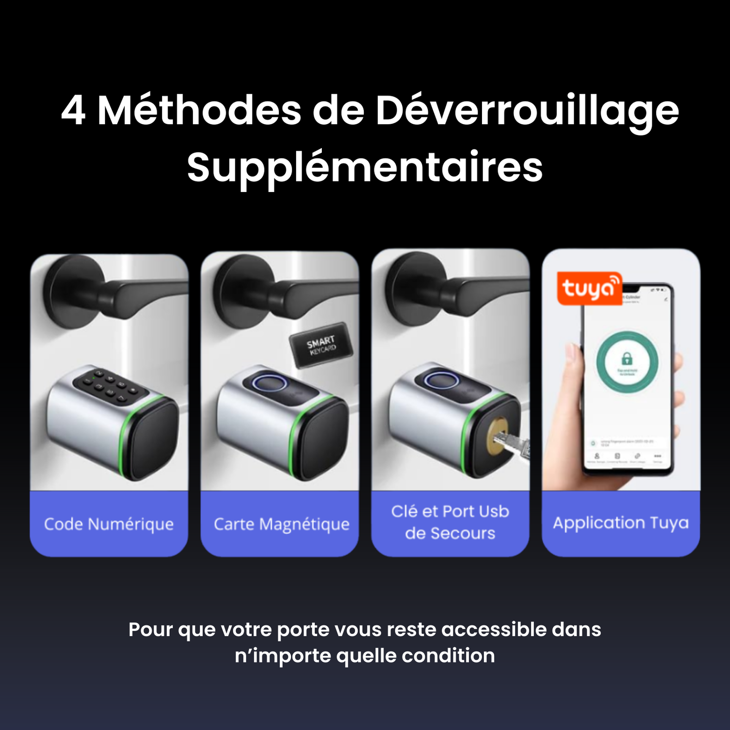 Serrure Nokeys Universelle