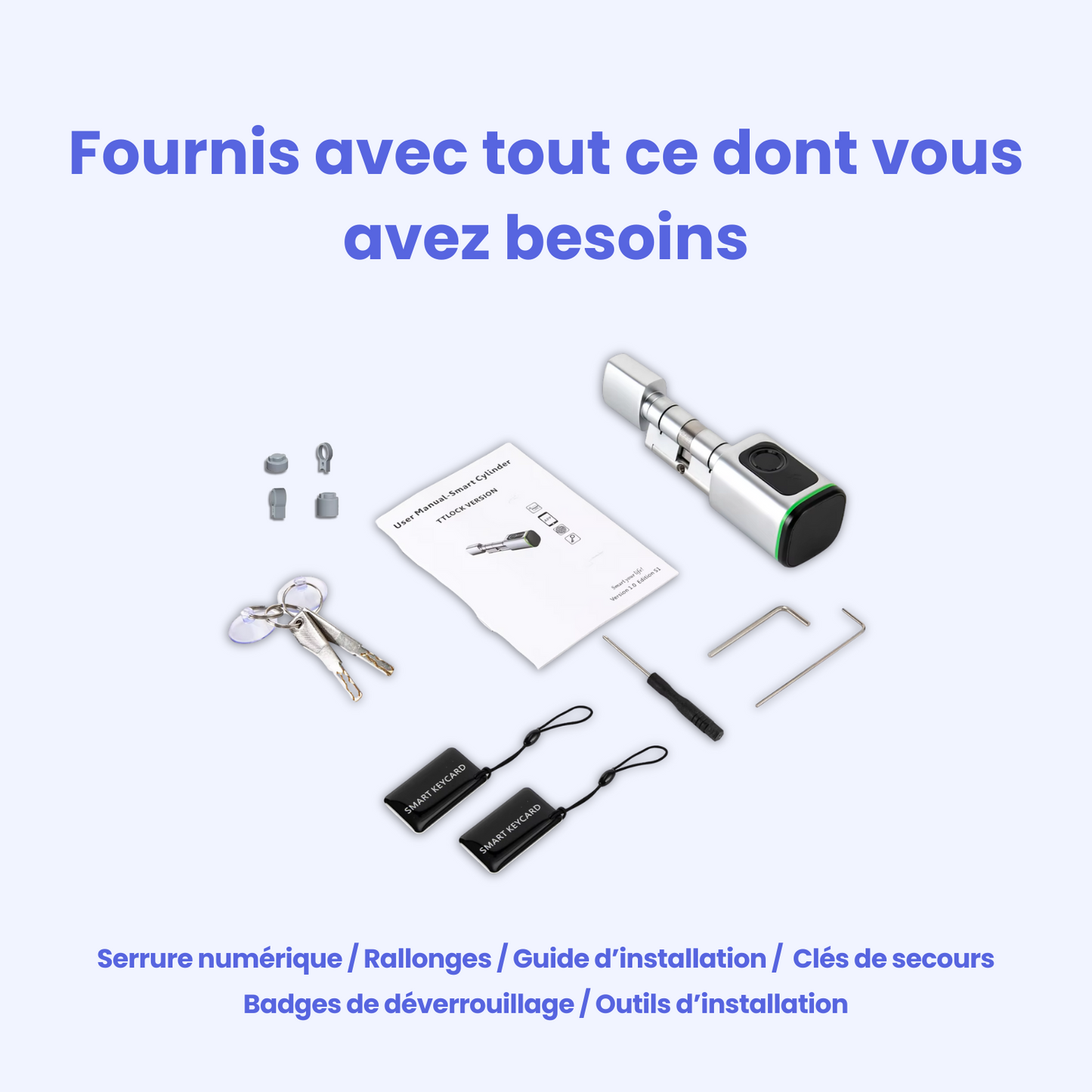 Serrure Nokeys Universelle